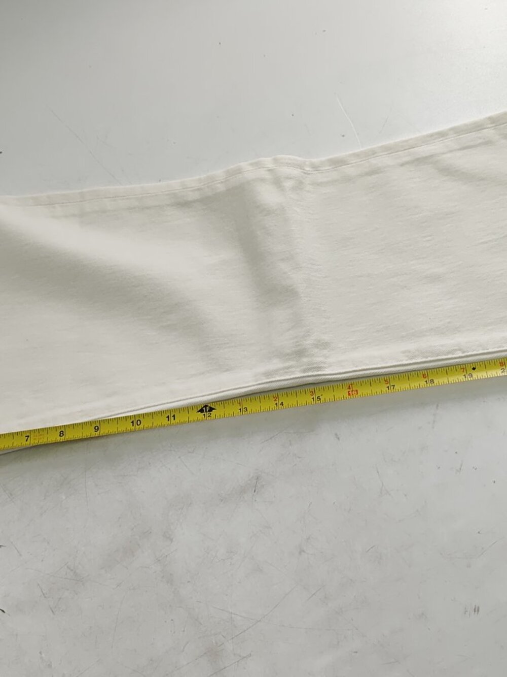 PAIGE Women's Straight Leg Jeans in Light Cream P#64@CMK - Picture 6 of 7